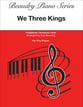 We Three Kings piano sheet music cover